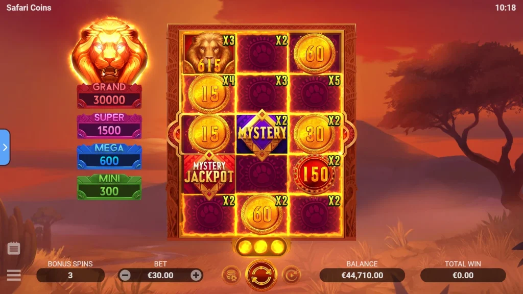 Jouer 2 à Safari Coins
