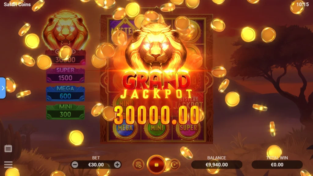 Jouer à Safari Coins